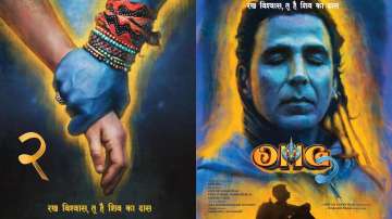 Akshay Kumar as Lord Shiva in OMG 2 posters