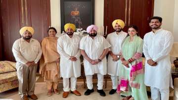 Charanjit Singh Channi meets Amarinder Singh 