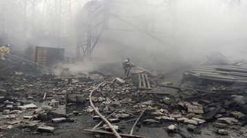 seventeen killed, fire, Russia, Russian industrial explosives factory, latest international news upd