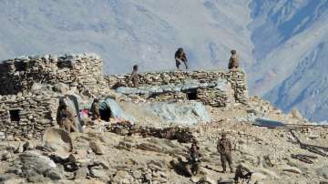 Indian and Chinese troops and tanks disengage from the banks of Pangong lake area in Eastern Ladakh. (Representational Photo/PTI FILE)