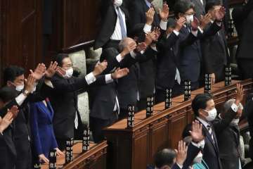 Japan Prime Minister, japan pm fumio kishida, JAPAN pm dissolves lower house, national election, ele
