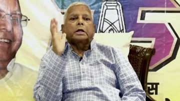 Rashtriya Janata Dal (RJD) supremo Lalu Prasad Yadav 