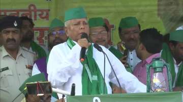 Bihar bypolls: Lalu addresses poll rally after 6 years, tears into Nitish Kumar