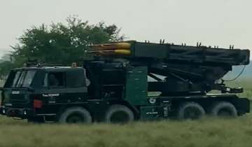  Indian Army, Pinaka, Smerch multiple rocket launcher systems 