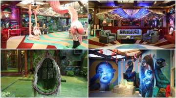 Bigg Boss 15 house: Speaking tree to giant flamingo, it's all about 'Sankat in Jungle' | Inside PICS