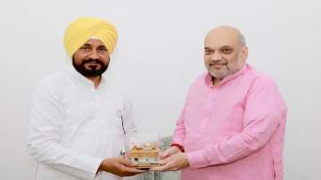 Punjab CM Charanjit Singh Channi, Amit Shah