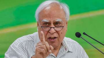 Congress leader Kapil Sibal