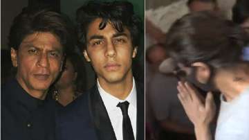 Shah Rukh Khan meets son Aryan in jail