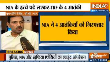 NIA arrests four terrorists in LeT-TRF raids across Jammu and Kashmir