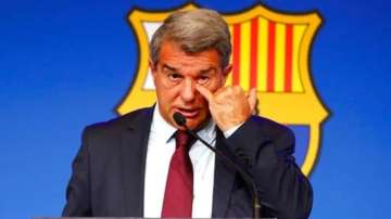 FC Barcelona club President Joan Laporta