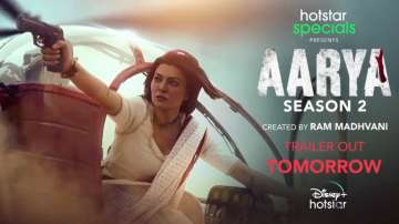 Aarya 2 Motion Poster: Sushmita Sen looks ferocious with a gun, trailer to be out tomorrow