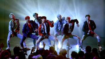 BTS performing at American Music Awards (AMA)