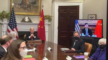 Joe Biden Xi Jinping virtual meeting