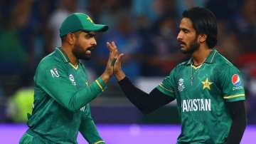 File image of Babar Azam and Hasan Ali