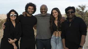 Liger: Mike Tyson enjoys Indian food with Vijay Deverakonda, Ananya Pandey