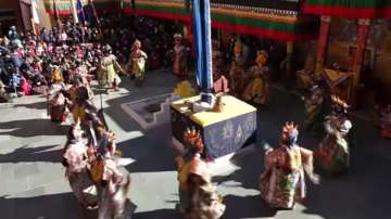 Leh, monastic festival, Thiksey Gustor, monastic festival concludes, latest news updates, monastic f