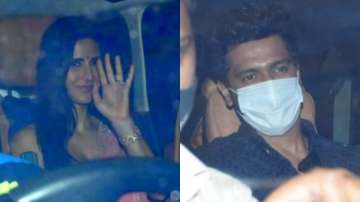 Katrina Kaif, Vicky Kaushal attend Diwali party together amid December wedding rumours; see pics