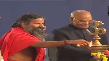 President Ram Nath Kovind attends first convocation ceremony of Patanjali University in Haridwar 