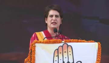 UP Election 2022: Priyanka Gandhi promises free LPG cylinders for women; two-wheelers to girl students