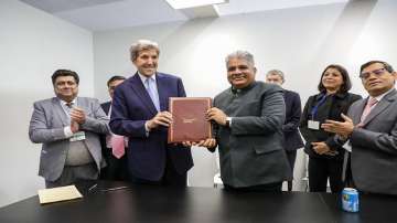 Happy that now USA is formally a part of International Solar Alliance, a visionary initiative launched by PM Narendra Modi, said Union Minister Bhupendra Yadav.