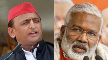 Former UP CM Akhilesh Yadav (Left) and BJP UP Chief Swantantra Dev Singh (Right)