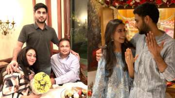 Anil Ambani, Tina Ambani's elder son Anmol gets engaged to ladylove Krisha Shah; see pics