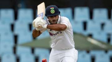 India opener Mayank Agarwal leaving the ball outside off in the first Test against South Africa. 