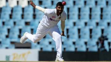 India's bowler Jasprit Bumrah during the fourth day of the first Test
