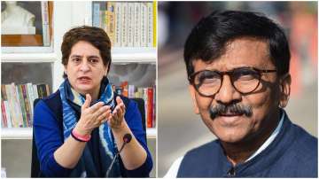 priyanka gandhi sanjay raut meeting