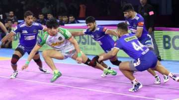 File photo from Haryana Steelers vs Patna Pirates match in PKL 7