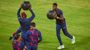 West Indies team training ahead of T20I series against Pakistan