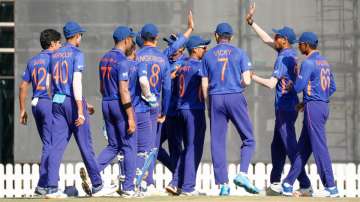 India's Under-19 team celebrating (File image)  