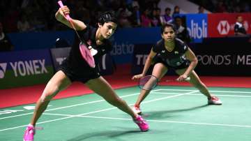 File photo of Ashwini Ponnappa (front) and N Sikki Reddy.