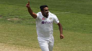 LIONS ROAR: Charged up Ravichandran Ashwin celebrates after taking a wicket during a Test Match