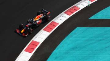 Max Verstappen in Abu Dhabi GP