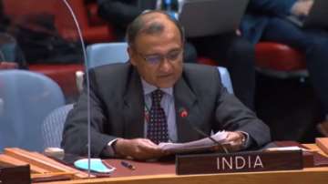 Ambassador TS Tirumurti, Permanent Representative of India to the United Nations.