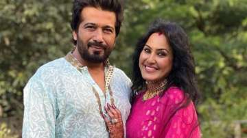 Kamya Panjabi with husband Shalabh Dang