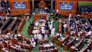 Bill to link Aadhaar with Voter ID passed in Lok Sabha amid din