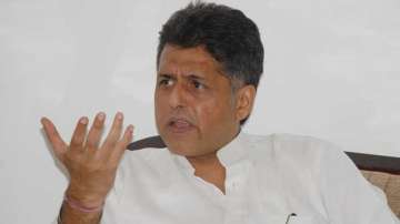 Senior Congress leader Manish Tewari 