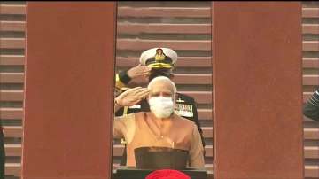PM Modi participates in homage, reception ceremony of 'Swarnim Vijay Mashaals' at War Memorial