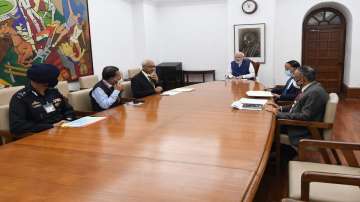 PM Modi was briefed on the possible cyclonic storm over the Bay of Bengal.
 