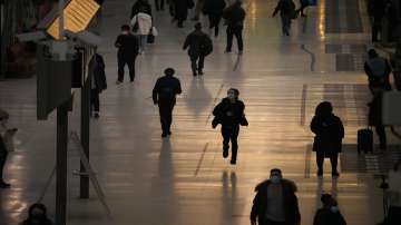 People pass through during the morning rush-hour. (Representational image)