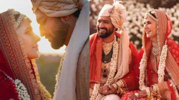 Katrina Kaif, Vicky Kaushal share FIRST pictures as husband and wife