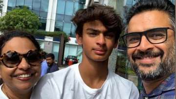 R Madhavan shifts to Dubai with wife Sarita for son Vedaant's Olympic prep