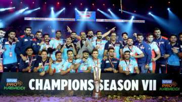 File photo of Season 7 winner Bengal Warriors