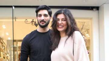 Rohman Shawl and Sushmita Sen