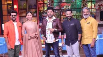 RRR cast on The Kapil Sharma Show