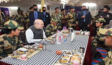 Unforgettable moments of my life: Amit Shah lauds patriotic spirit of BSF soldiers
