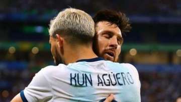 File image of Messi and Aguero