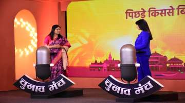 Anupriya Patel at India TV Chunav Panch